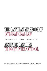 bokomslag The Canadian Yearbook of International Law, Vol. 49, 2011