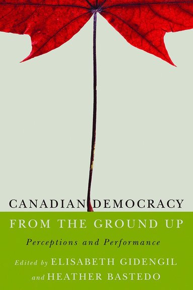 bokomslag Canadian Democracy from the Ground Up