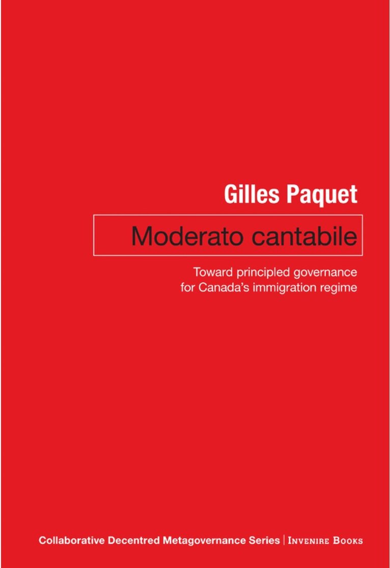 Gilles Paquet - Moderato Cantabile, Häftad