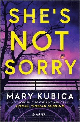 bokomslag She's Not Sorry: A Psychological Thriller