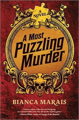 bokomslag A Most Puzzling Murder: A Quirky, Humorous Locked Room Murder Mystery with Riddles and Puzzles for the Reader to Solve
