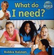 bokomslag What do I need?