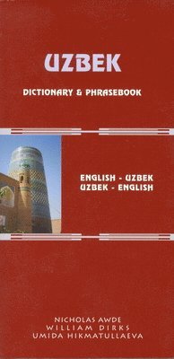 bokomslag Uzbek-English/English-Uzbek Dictionary and Phrasebook: Romanized
