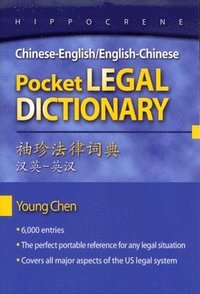 bokomslag Chinese-English/English-Chinese Pocket Legal Dictionary