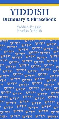 bokomslag Yiddish-English/English-Yiddish Dictionary & Phrasebook