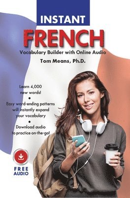 bokomslag Instant French Vocabulary Builder with Online Audio