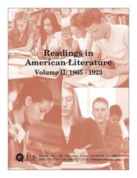bokomslag Readings in American Literature Volume II: 1865 - 1923