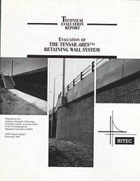 bokomslag Evaluation of the Tensar ARES\uT\uM Retaining Wall System