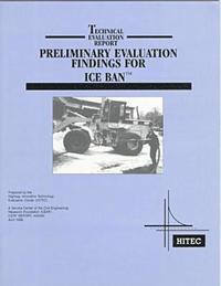 bokomslag Preliminary Evaluation Findings for ICE BAN