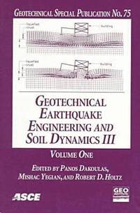 bokomslag Geotechnical Earthquake Engineering and Soil Dynamics III
