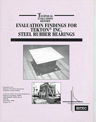 Evaluation Findings for Tekto, Inc. Steel Rubber Bearings 1