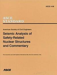 bokomslag Seismic Analysis of Safety-related Nuclear Structures, ASCE 4-98