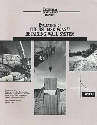 bokomslag Evaluation of the SSL MSE Plus Retaining Wall System