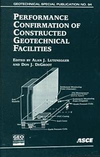 bokomslag Performance Confirmation of Constructed Geotechnical Facilities