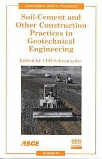 bokomslag Soil-cement and Other Construction Practices in Geotechnical Engineering