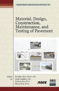 bokomslag Material, Design, Construction, Maintenance, and Testing of Pavement