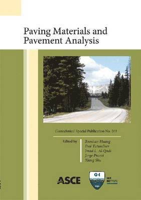 bokomslag Paving Materials and Pavement Analysis