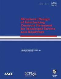 bokomslag Structural Design of Interlocking Concrete Pavement for Municipal Streets and Roadways (58-10)
