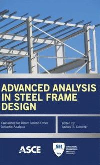 bokomslag Advanced Analysis in Steel Frame Design