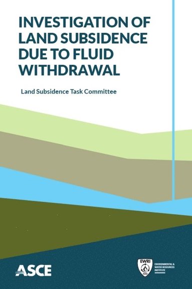 bokomslag Investigation of Land Subsidence Due to Fluid Withdrawal