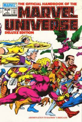 Essential Official Handbook Of The Marvel Universe - Deluxe Edition Volume 1