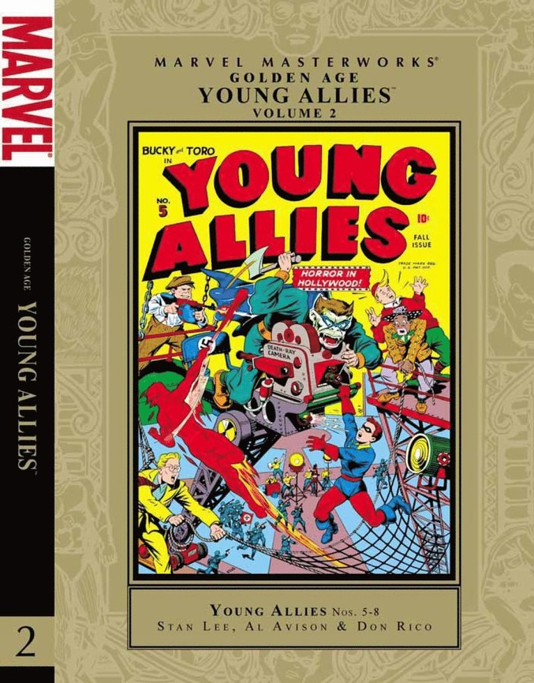 Stan Lee - Marvel Masterworks: Golden Age Young Allies Vol. 2, Inbunden