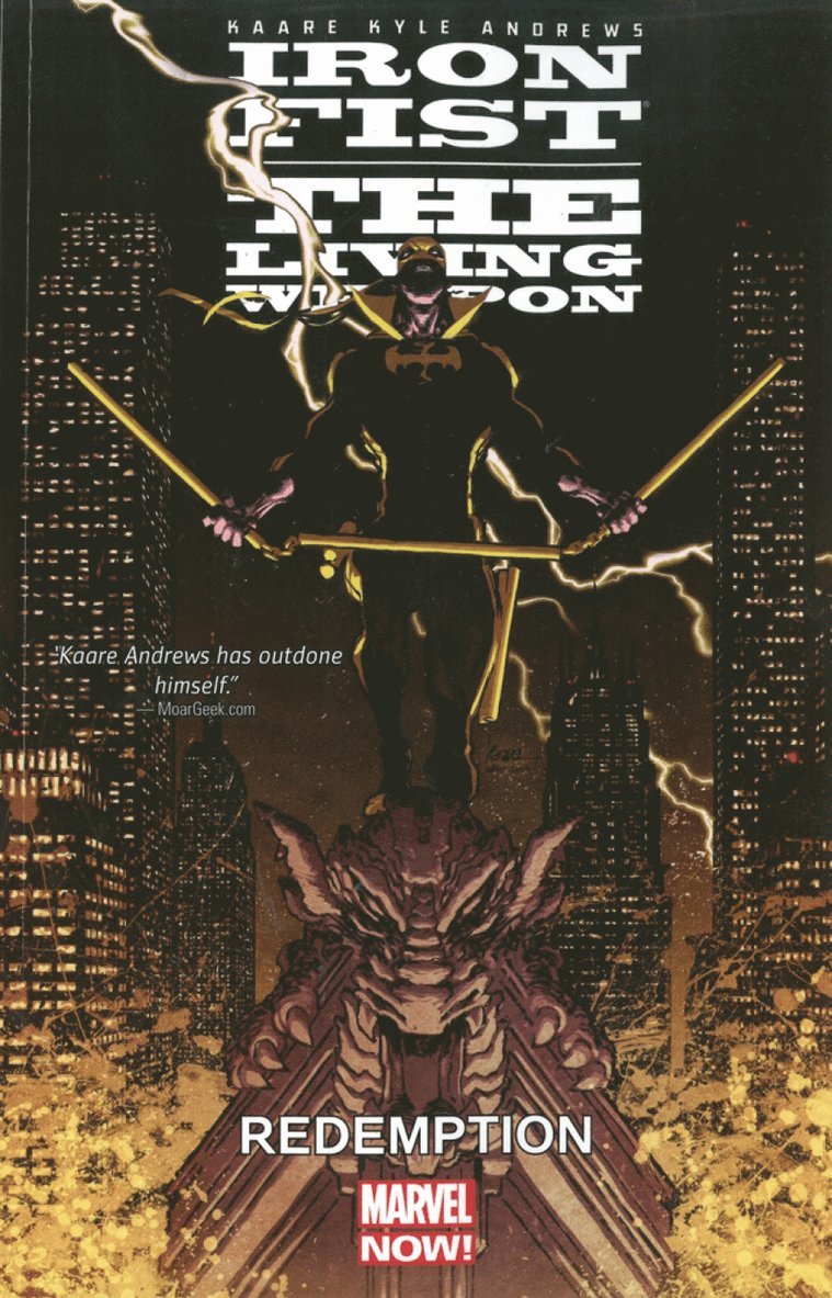 Kaare Andrews - Iron Fist: The Living Weapon Volume 2: Redemption, Häftad