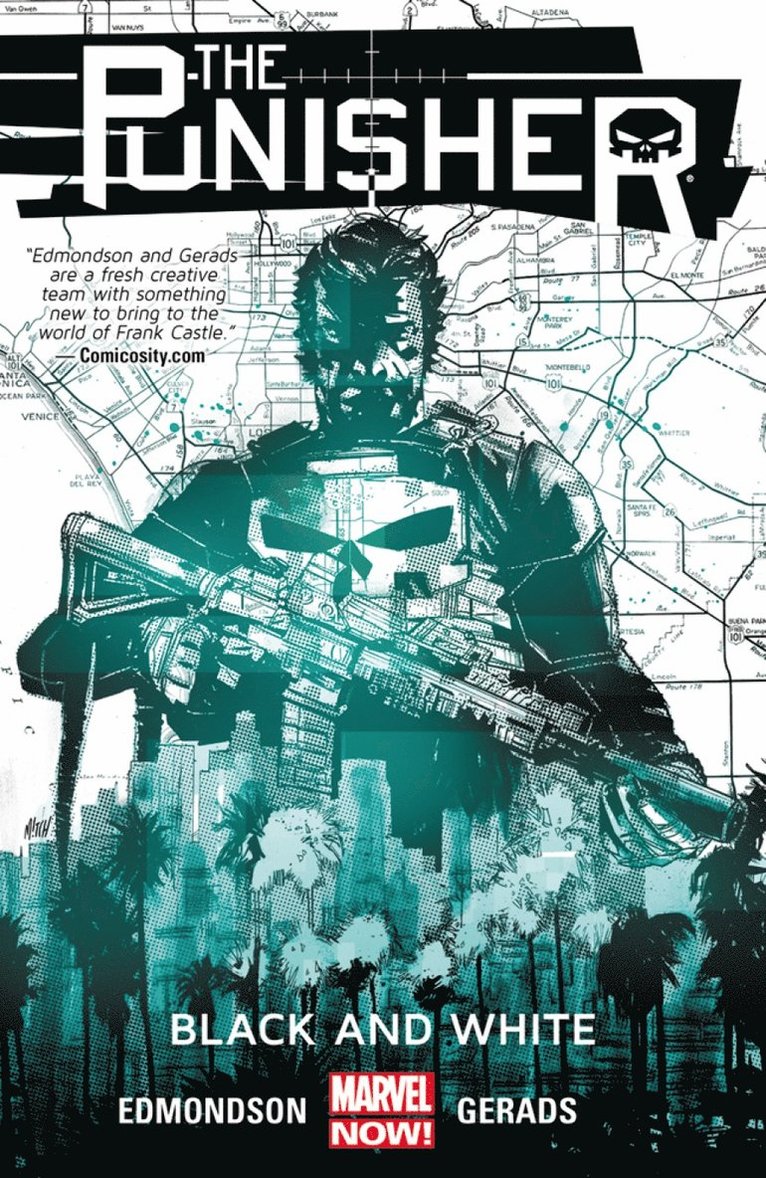 Nathan Edmondson - Punisher, The Volume 1: Black And White, Häftad