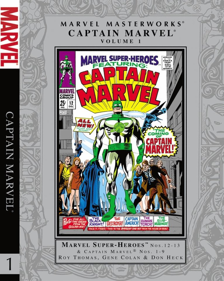 Stan Lee, Roy Thomas, Arnold Drake - Marvel Masterworks: Captain Marvel - Volume 1, Häftad