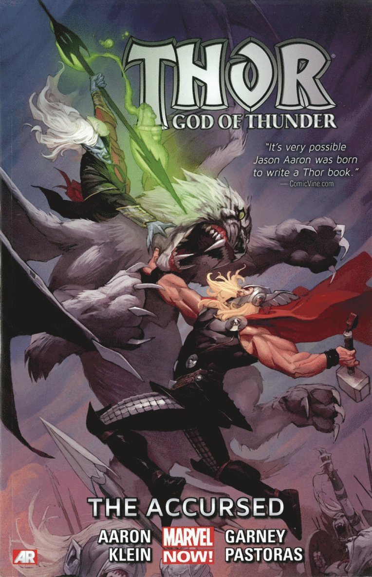 Jason Aaron - Thor: God of Thunder Volume 3: The Accursed (Marvel Now), Häftad
