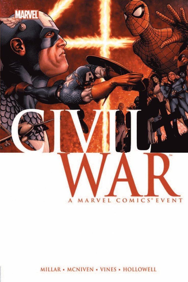Mark Millar - Civil War, Inbunden