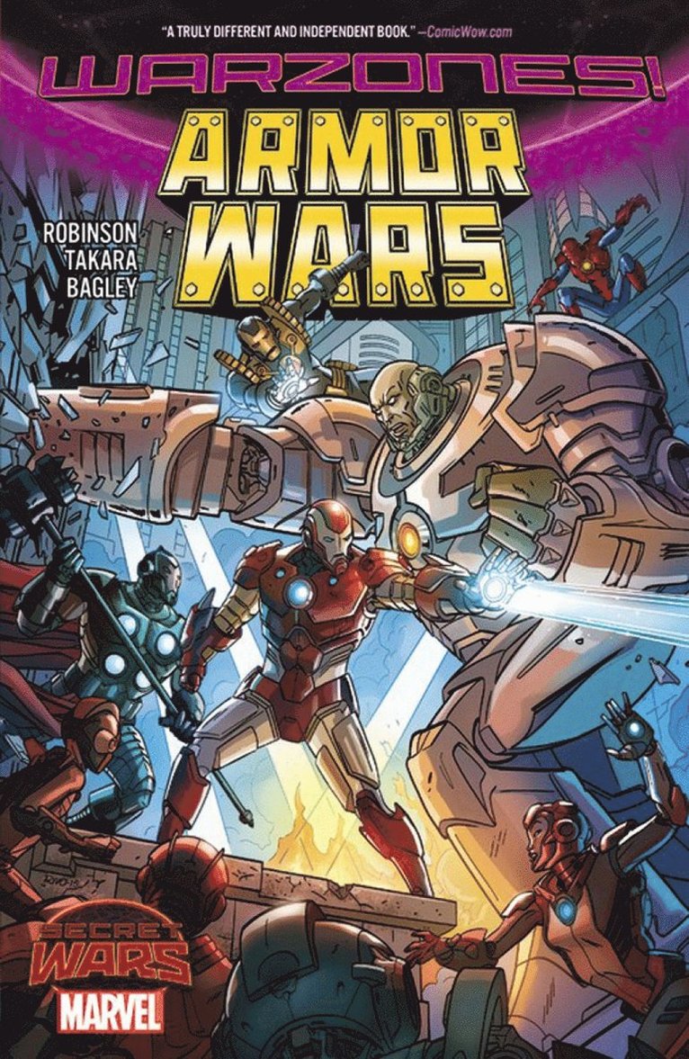 James Robinson - Armor Wars: Warzones!, Häftad