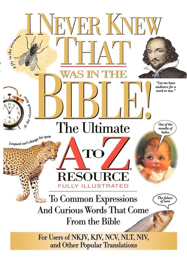 Martin H. Manser, Manser, Tnp, Thomas Nelson Publishers - I Never Knew That Was in the Bible, Häftad