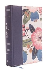 bokomslag NIV, the Woman's Study Bible, Cloth Over Board, Blue Floral, Full-Color: Receiving God's Truth for Balance, Hope, and Transformation