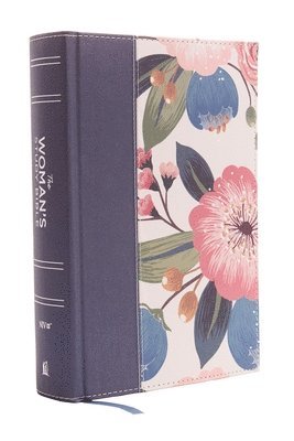 NIV, the Woman's Study Bible, Cloth Over Board, Blue Floral, Full-Color 1