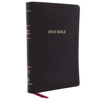 bokomslag KJV Holy Bible: Giant Print with 53,000 Cross References, Deluxe Black Leathersoft, Red Letter, Comfort Print (Thumb Indexed): King James Version