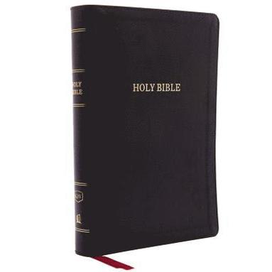 bokomslag KJV Holy Bible: Giant Print with 53,000 Cross References, Deluxe Black Leathersoft, Red Letter, Comfort Print (Thumb Indexed): King James Version
