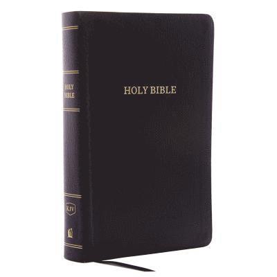 KJV Holy Bible: Personal Size Giant Print with 43,000 Cross References, Black Bonded Leather, Red Letter, Comfort Print: King James Version 1