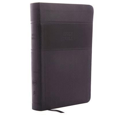 KJV Holy Bible: Personal Size Giant Print with 43,000 Cross References, Black Leathersoft, Red Letter, Comfort Print (Thumb Indexed): King James Version 1