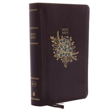 bokomslag KJV Holy Bible: Personal Size Giant Print with 43,000 Cross References, Deluxe Burgundy Leathersoft, Red Letter, Comfort Print (Thumb Indexed): King James Version