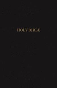bokomslag KJV Holy Bible: Super Giant Print with 43,000 Cross References, Black Leather-look, Red Letter, Comfort Print (Thumb Indexed): King James Version