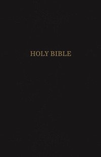 bokomslag KJV Holy Bible: Thinline with Cross References, Black Leather-Look, Red Letter, Comfort Print: King James Version