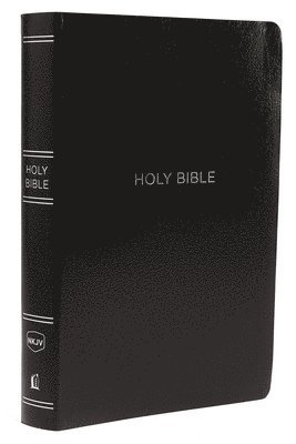 NKJV Holy Bible, Giant Print Center-Column Reference Bible, Black Leather-look, 72,000+ Cross References, Red Letter, Comfort Print: New King James Version 1