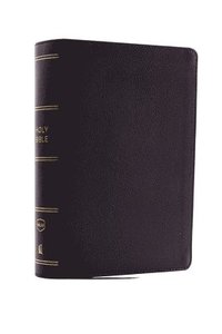 bokomslag NKJV, Compact Single-Column Reference Bible, Genuine Leather, Black, Comfort Print