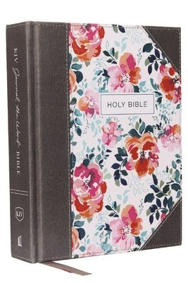 bokomslag KJV Journal the Word Bible, Reflect, Journal or Create Art Next to Your Favorite Verses (Pink Floral Cloth over Board, Red Letter, Comfort Print: King James Version Holy Bible)