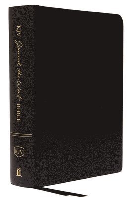 bokomslag KJV Journal the Word Bible, Reflect, Journal or Create Art Next to Your Favorite Verses (Black Hardcover, Red Letter, Comfort Print: King James Version Holy Bible)