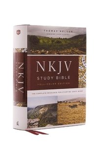bokomslag NKJV Study Bible, Hardcover, Burgundy, Full-Color, Comfort Print