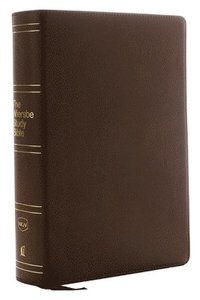 bokomslag NKJV, Wiersbe Study Bible, Genuine Leather, Brown, Red Letter, Comfort Print