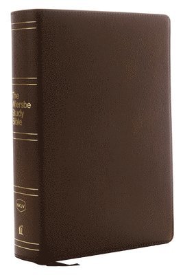 NKJV, Wiersbe Study Bible, Genuine Leather, Brown, Red Letter, Comfort Print 1