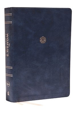 Thomas Nelson, Dorothy Kelley Patterson, Rhonda Kelley - NKJV, The Woman's Study Bible, Leathersoft, Blue, Red Letter, Full-Color Edition, Thumb Indexed, Inbunden